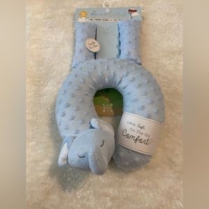 3 Piece Baby Neck Pillow and Belt Strap Covers